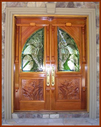 Custom Wood Doors Exterior